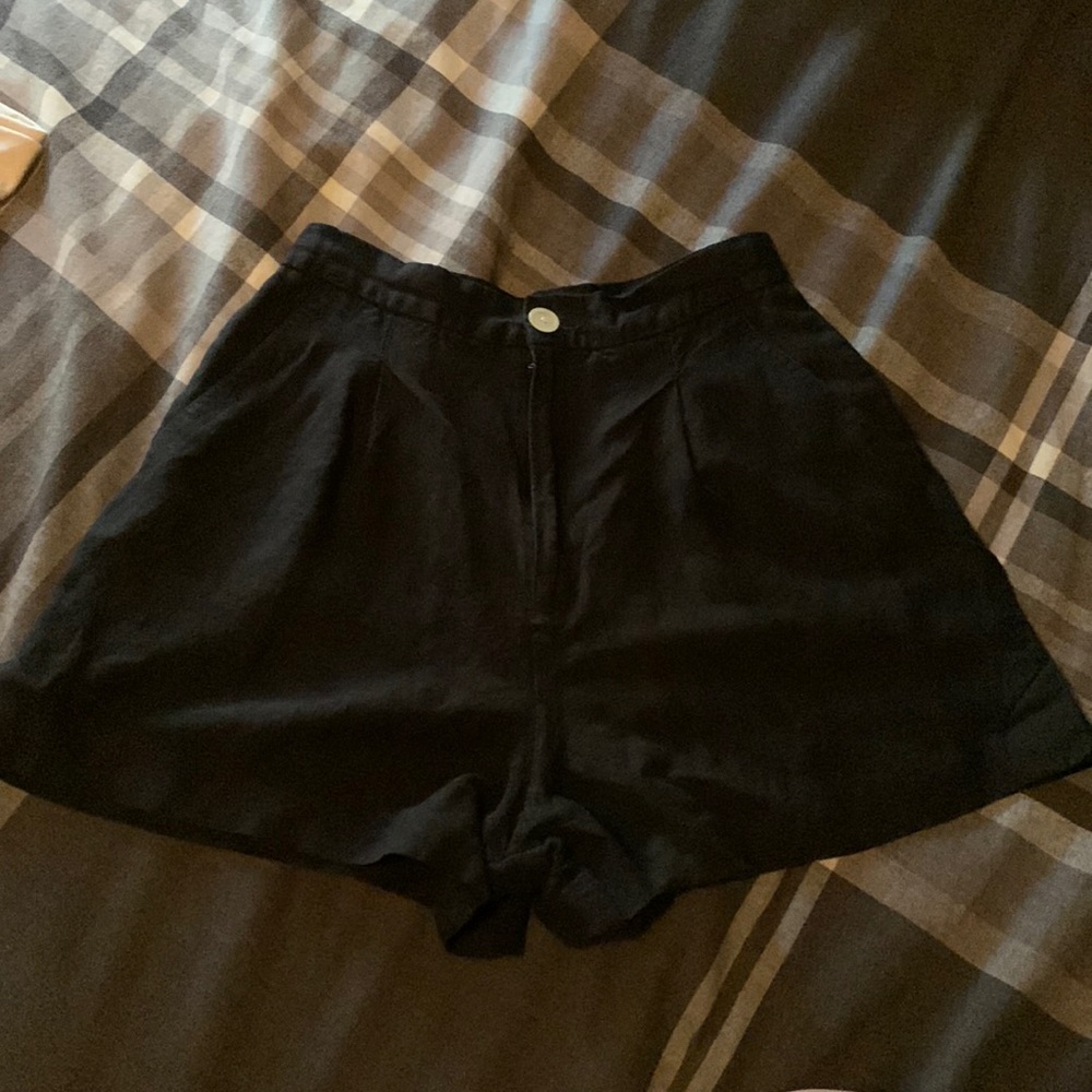 Gap High Waisted Linen Shorts